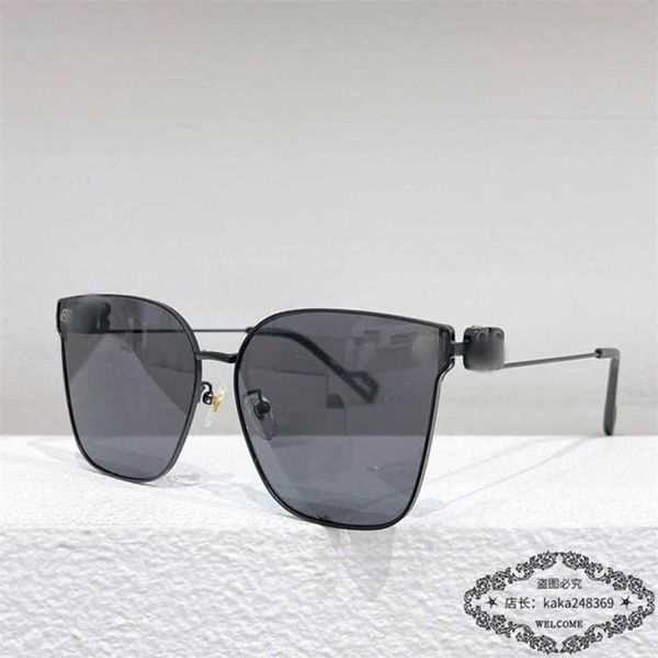 Neue Luxusdesigner -Modelle von B Home Ins Online Rot mit Box weibliche Star -Persönlichkeit Mode Sonnenbrille BB0223S