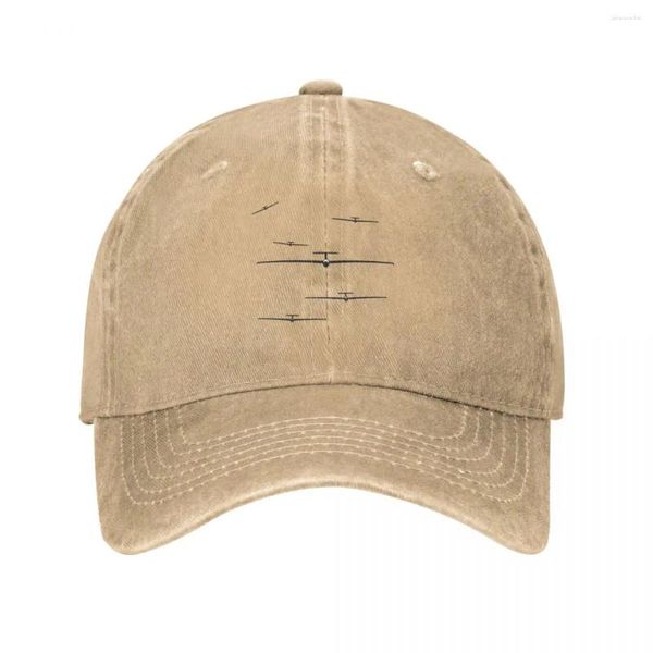 Ball Caps Gliders Cowboy Hat Trucker Fashion Rugby Cap Female Men's