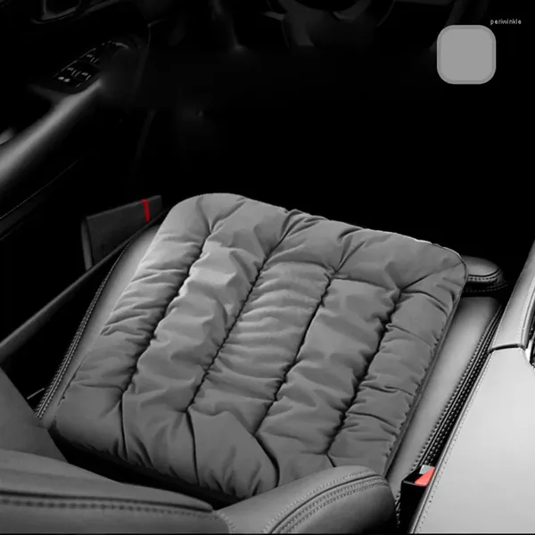 Yastık Evrensel Anti-Slip Sıcak Kış SUV Otomobil Koltuk Kapağı Ön Arka Keten Nefes Alabilir Koruyucu Mat Pad Otomatik Aksesuarlar