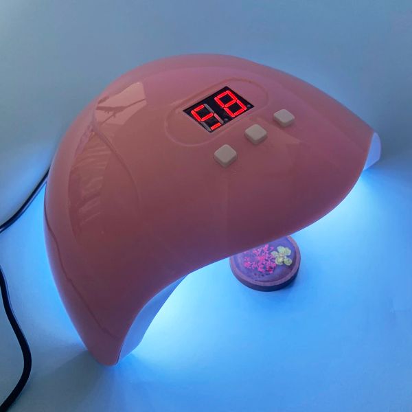 Другое 54W USB -ультрафиолетовое отверждение Hine Diy Resin Jewelry Make Dryer Dool Gel 18 светодиодные светильники польские инструменты для отверждения ногтя