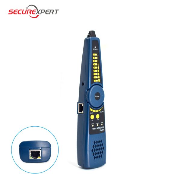 Дисплей LAN сетевой кабель Tester RJ45 Линия детектора Finder Thone Thening Tracer Tracer для CCTV Tester 9618 монитор камеры