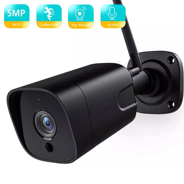 Telecamere Besder 5 MP Audio 2MP Bullet Smart IP Camera Sony Sony Waterproof Security WiFi Detection Motion Detection CCTV Sorveglianza