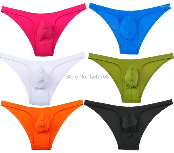 Underpants 6pcs/Lot maschi Briefs Briefs bianche