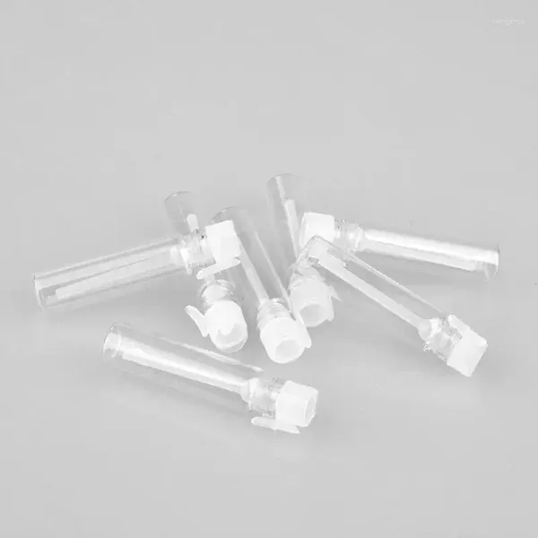 Speicherflaschen 1ml 1cc Mini Reiseglas Parfümflasche für ätherische Öle leerer Behälter Kosmetische Probe Fläschchen LX3335