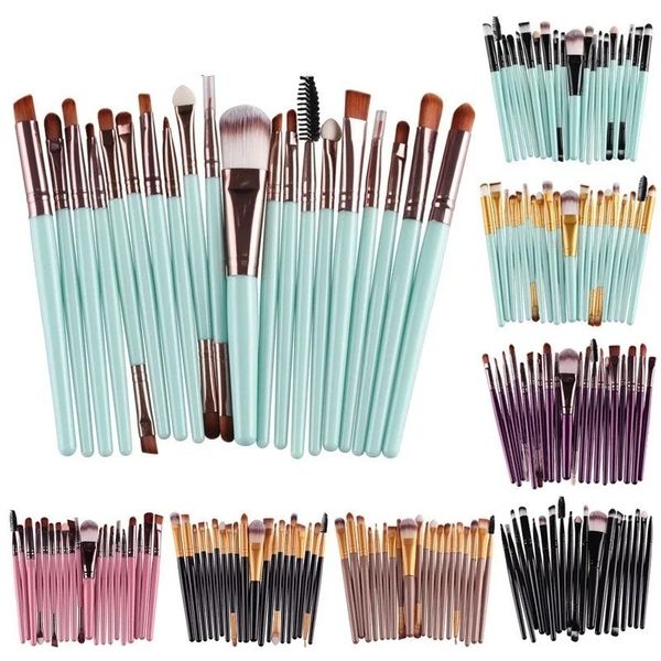 2024 20 pcs set di pennelli per trucco trucco cosmetico per trucco per il viso attrezzi da donna base di bellezza basamento blush blush brush brush set