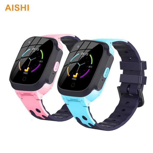 Assiste aishi y95 4g gps wi -fi chamado infantil smart watch watch telefone impermeabilizante localização rastreador infantil smartwatch bate -papo de voz vs a36e