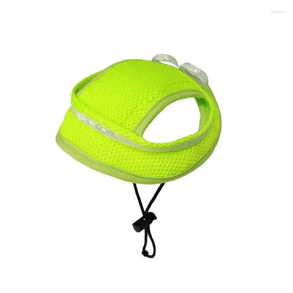 Abbigliamento per cani Princess Round Round Brim Hat Visor Hat Summer Sun traspirante Sombrero Cowboy Size Ucer