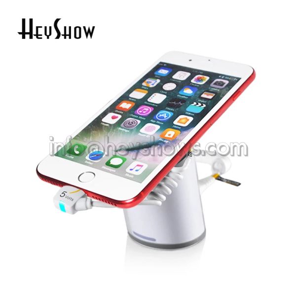 Комплекты 6pcs Secute Security Stand Stand Smartphone Antitheft Device Holder Holder планшет защищенные ограбления системы сигнализации