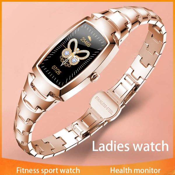 Pulseiras 2022 Xiaomi mijia women smart watch ladies ladies digital pulseira feminina fina de pulseira cardíaca Pedômetro FitnessTracker smartwatch