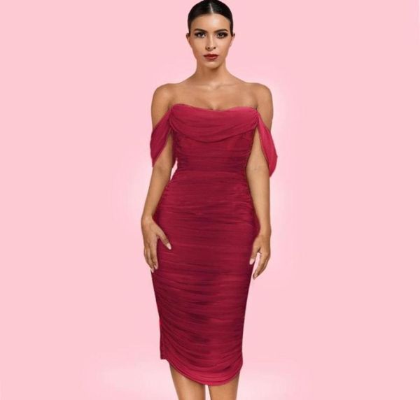 OCSTRADE WEIN TRAGLESS MIDELEVE OVER KREE LACE BODYCON Kleid H029Wine3986514