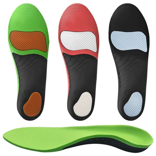 Soles Eva Eva Orthopedic Shoes Sole Soles per piedi Arch Foot Pad X/O Tipo Correzione Gamba Flat Arch Support Spet Sports Insert