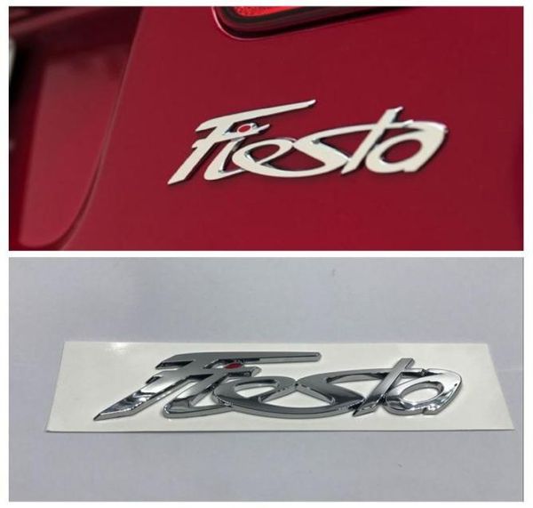 Fiesta Abs Logo CAR Emblema traseiro traslado tampa de decalque de decalque para Fiesta Automotor Acessórios2803255