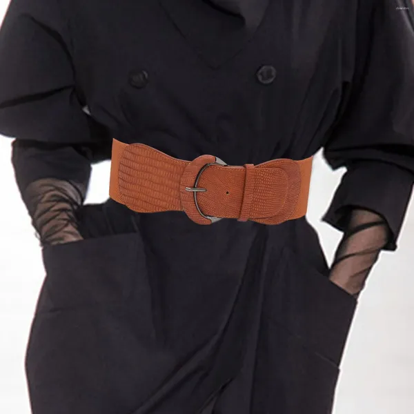 Cinture abiti per uomini grandi e alti cinture da donna alla moda versatile decorazione cappotto elastico sacchetto elastico
