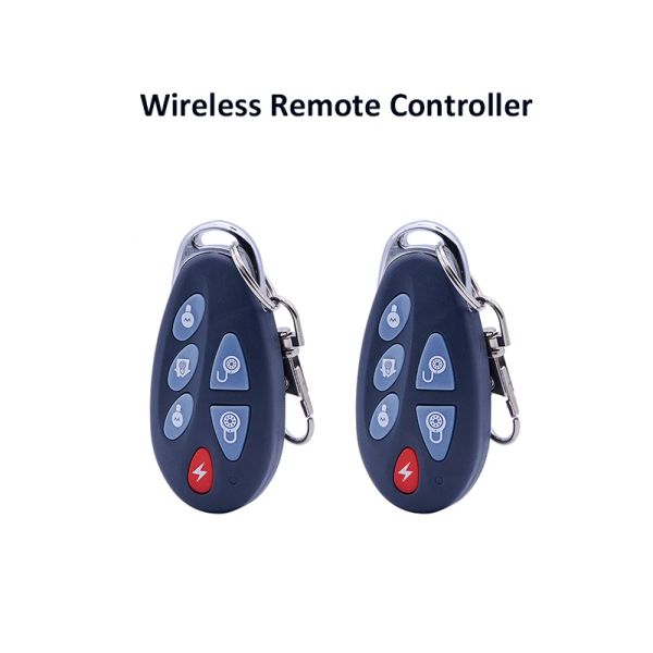 Controlador 2pcs Wireless Remote Controller 433MHz/868MHz para foco stvgt, STIIIB Sistemas de alarme Smart Life Segurança de vida Seguranca