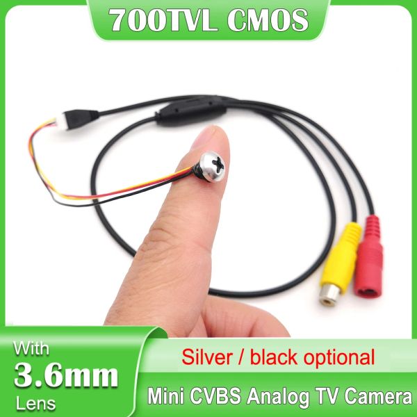 Kameras NeoCoolCam 700TVL Color Mini Analog TV -Videoüberwachung Kleine Innensicherheits -CCTV -Kamera FPV -Kamera für Luftflugzeuge