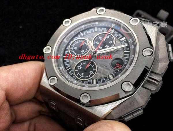 Luxus -Armbandwatch 0ffshore Michael Schumacher Plat 26568pmooa021ca01 Quarz Herren Uhren Men039s Top Quality7577858