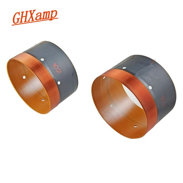 Accessori 2pcs Ghxamp Scheletro in fibra di vetro importato 102 Core 102 mm Bass vice bobina Woofer Materiale