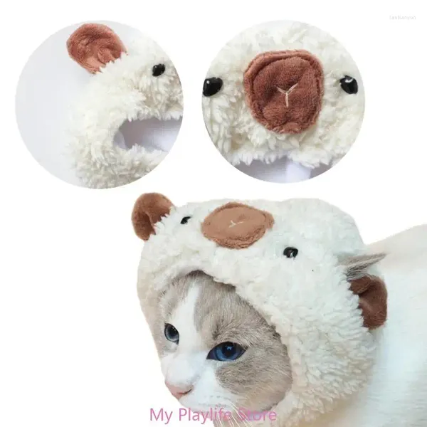 Abbigliamento per cani Funny Cat Cat Cat Alpacas Costume Birthday Puns Accessori per copricapo per pet coprifera per cosplay