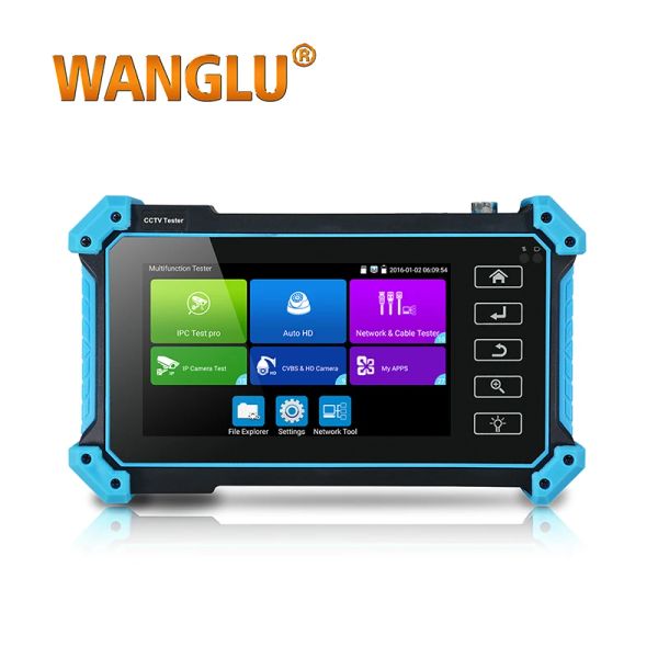 Дисплей Wanglu New IPC5100 Plus 4K IP CVI TVI AHD Analog 5 в 1 VGA 4K HD вход HD CCTV Tester
