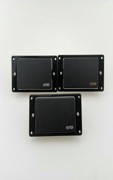 Новый черный активный электрогитарный пикап Sect and Bridge EMG EMG Active Guitar Pickup Humbucker Active 9 В питания батареи в 2756126