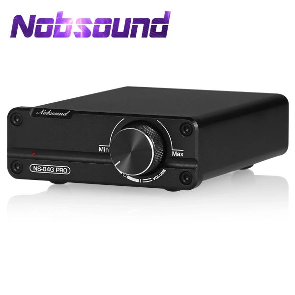 Amplifikatör nobsound ns04g pro mini dijital güç amplifikatörü hif stereo 2.0 kanal sınıfı D ana masaüstü ses AMP 100W+100W