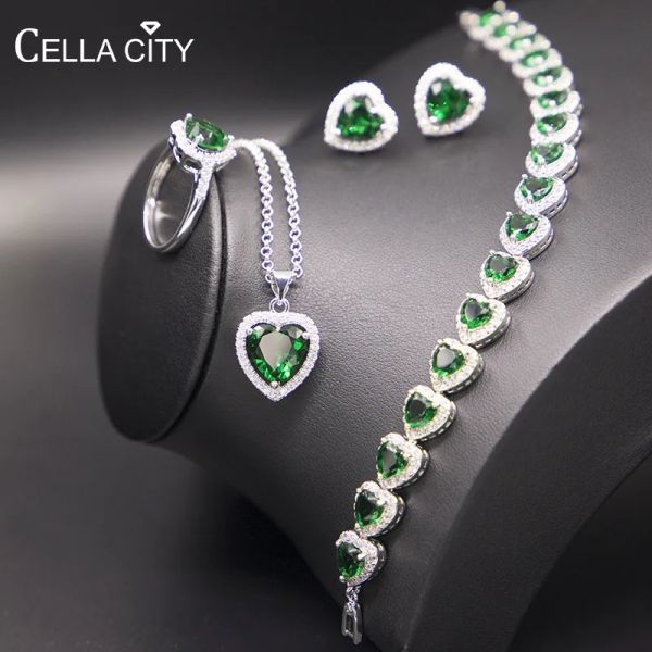 Инструменты Cellacy Emerald Ювелирные изделия для женщин