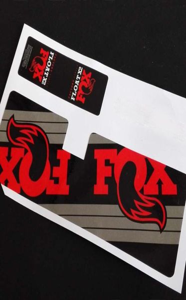 Nuovo Fox Float X2 Adesivi di protezione da shock posteriore per MTB Mountain Bike Bicycle Gara Decals.C.