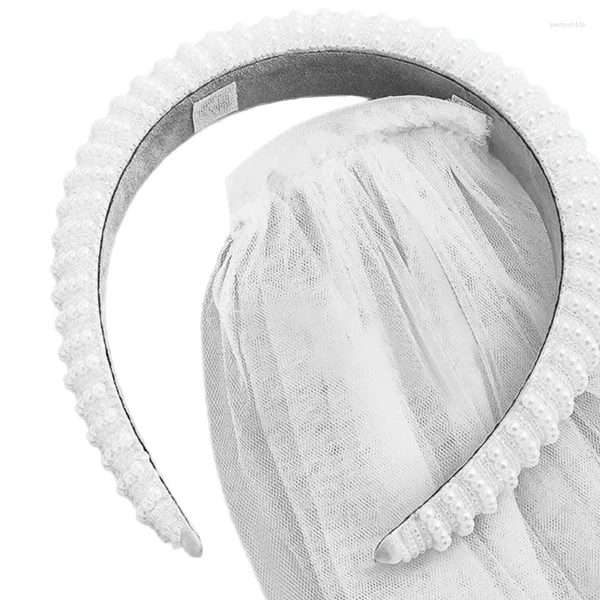 Forniture per feste perle piene per perle a testa per capelli da sposa a cerchio vintage per il matrimonio