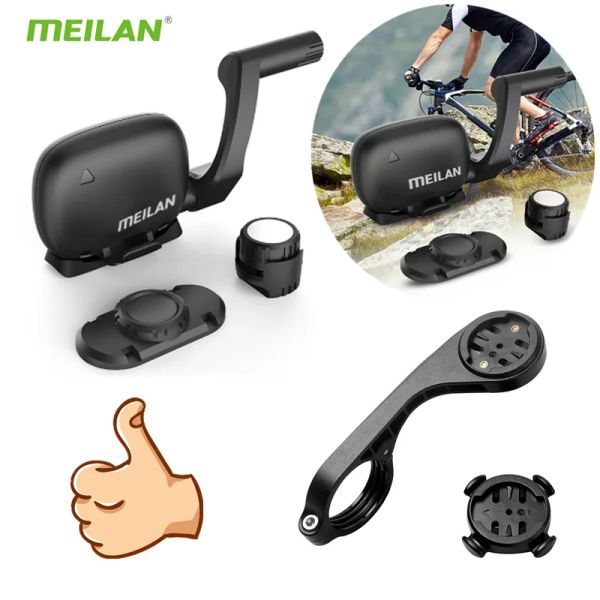 Accessori MEILAN C2C3 Nuovo computer bici doppio Monte C3 Sensore di velocità / cadenza MTB Ciclaggio stradale Caglieri di ciclismo Accessori per biciclette in bici