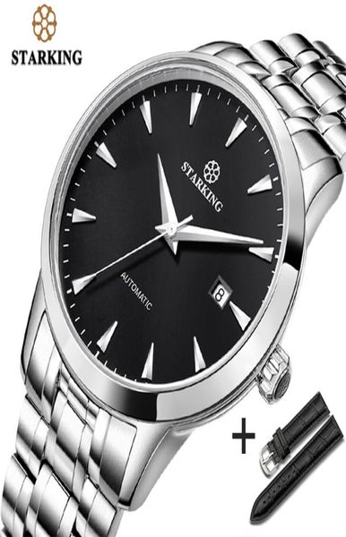 Starking Watch Men Automático Automático Aço inoxidável 5Atm Business Men Welk Watches Mechanical Watches Relloj Hombre AM0184 26734881