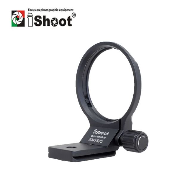 Monopodi IShoot Lens Collar Support per Sigma 1835mm F1.8 DC HSM Art Trippod Mount Ring Canon Nikon Sony Mount Issm1835