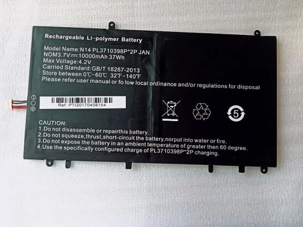 Power Stonering Original hohe Qualität 10000mah PL3710398p*2p -Batterie für Jumper eBook 2 Ebook2 SE 12 4G Laptop PC