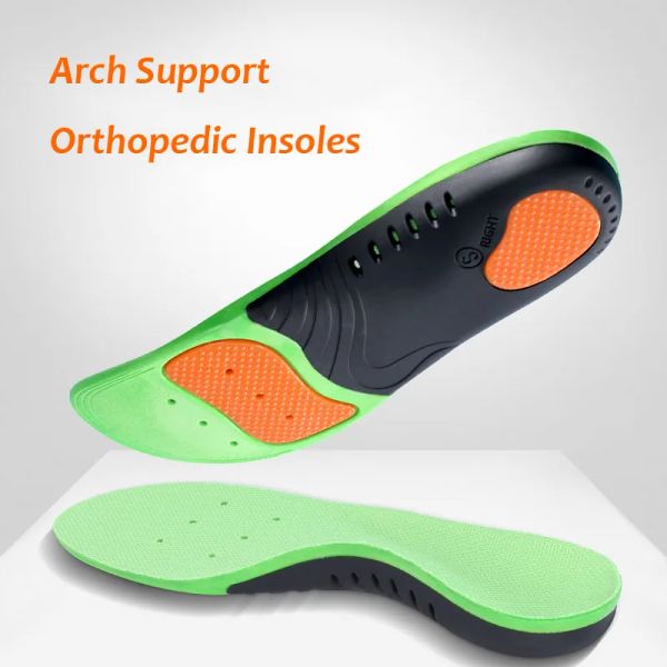 Accessoires Orthopädische Einlegesohlen 3D -Bogenstütze Schuhe Padeinsätze x/o Bein flache Füße Korrektur Kinder Frauen Männer Kissen