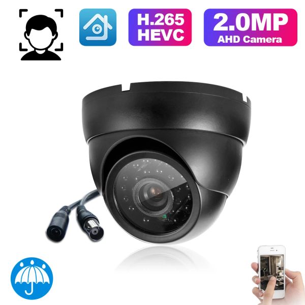 Kameralar 2MP AHD Kamera Güvenlik Video Gözetim Kapalı Açık Kubbe Kamera Su Geçirmez HD CCTV Kamera 1080p DVR için Gece Görme