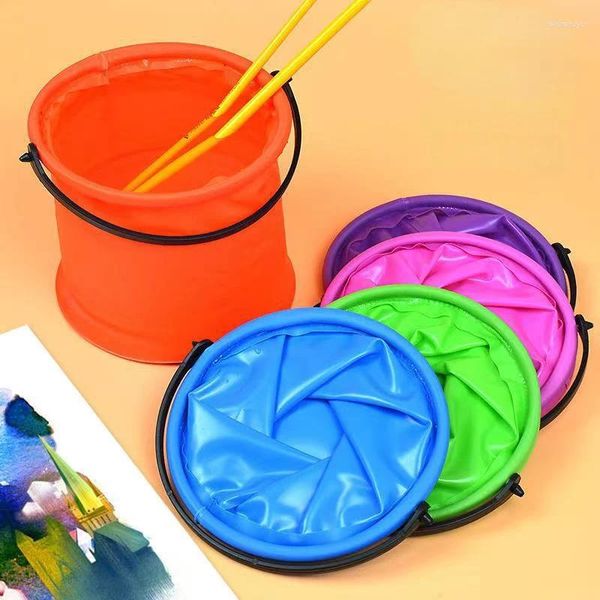 Aufbewahrungstaschen tragbares Klapper Bucket Kid Outdoor Strand spielen Sand Spielzeugschale zusammenklappbare Gartenwerkzeugtasche