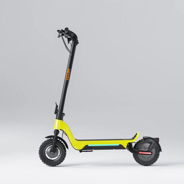 Hezzo F5 Dual Motor Electric Scooter 1200W 48 В 10 дюймов внедорожного внедорожника складываемой 28 миль в час максимальной скорости двойной амортизаторы.