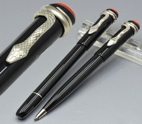 Знаменитая серия Heritage Series Red Classic Black Resin Special Edition Roller Ball Pen с уникальной Snake Clip2878877