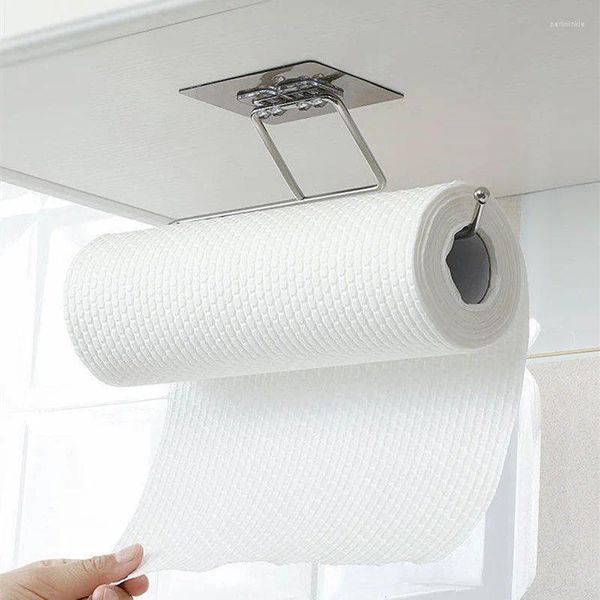 Küche Aufbewahrung Toilettenpapierhalter Badezimmer Tissue Rack Hanging Roll Handtuchbügel Haus Organisatoren Zubehör Artikel