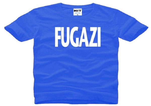 Nuovo design Fugazi magliette da uomo in cotone manica corta pesante punk pop pop Men039s maglietta estiva Music rock band rock top T5439606