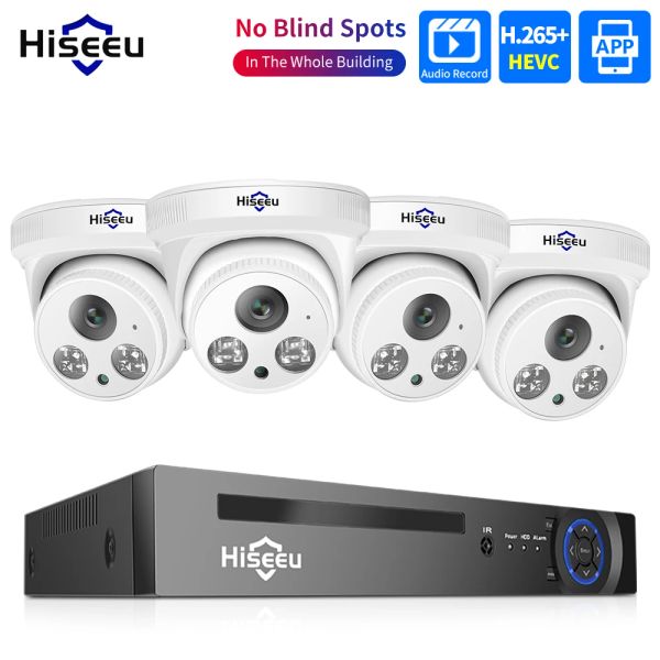 Intercom 3MP 5MP Dome CCTV Superance Security Внешнее IP POE Camera System System Set Set Home Street Мониторинг 10CH NVR Video Recorder