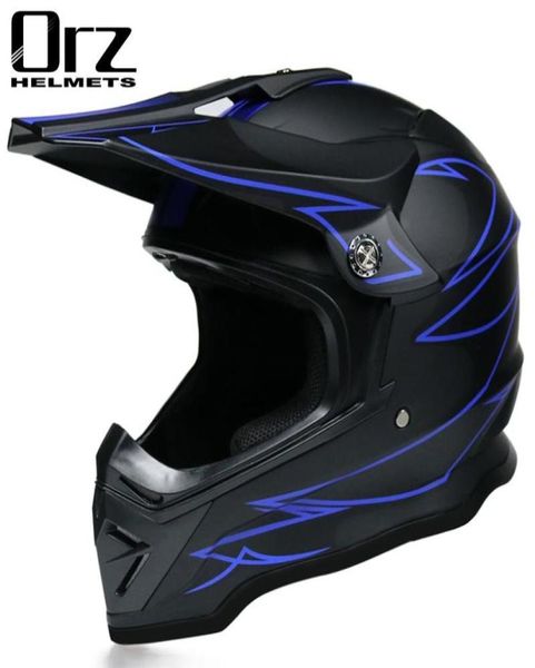 Motorradhelme Motocross Helm Capacete Racing Dot Appprovted Dirt Bike Moto Capacetes Para Motorrad ATV8378126