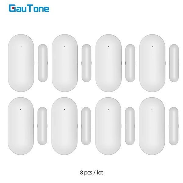 Камеры Gautone PB68R Датчик дверей окна для системы сигнализации Home Security Security 433 МГц обнаружил дверь открытой / закрытой