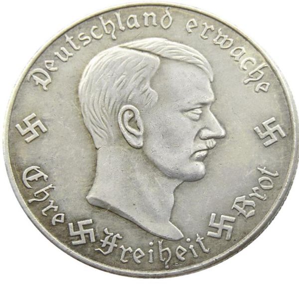 H33GERMANY Copia commemorativa Monete Ornamenti in ottone Accessori per la decorazione della casa8775259