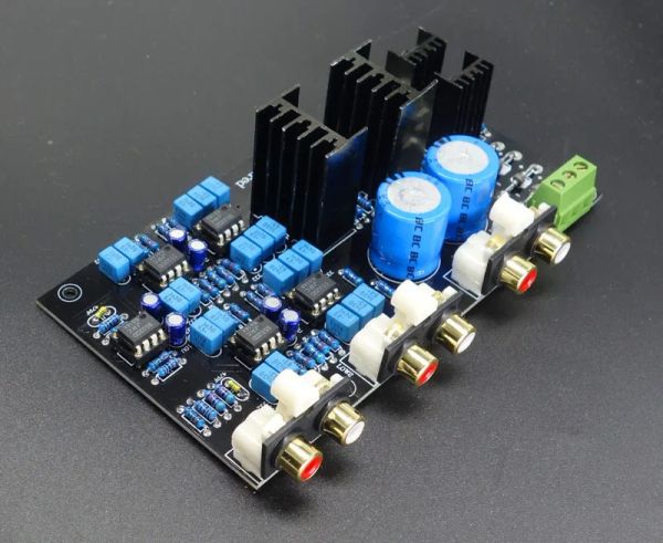 Amplificador Weiliang Linkwitzriley Circuit DSP Placa 2 Faixa de 2 vias Alto -falante Frequency Divisper Crossover Ajustável/Personalizado