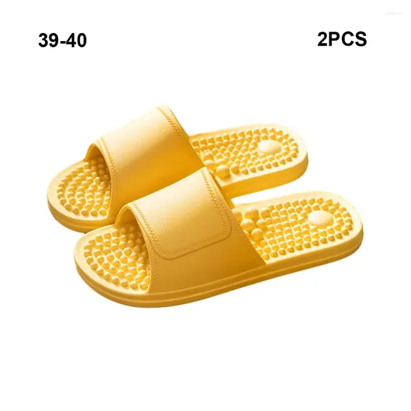 Pantofole Reflexology Sandals sperimentano vantaggi del massaggio del piede di digitopressione ampia applicazione PVC non slip