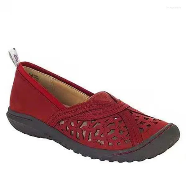 Scarpe casual Comemore Donne morbide mocassini traspiranti Zapatos de Mujer Flats 2024 Spring Summer Ladies Mesh Flat Shoe