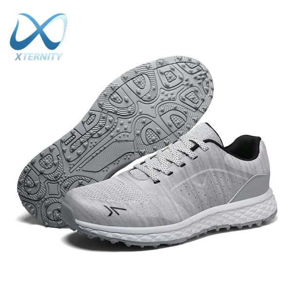 Scarpe scarpe da golf a maglia traspirante uomo impermeabile da golf sneakers calzature all'aperto non fritte comode scarpe da passeggiata sportive da golf