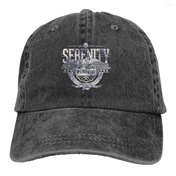 Beretti Space Pioneers Classic Baseball Cap Men Hats Hats Women Visor Protection Snapback Firefly Serenity TV Caps