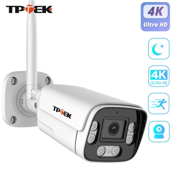 Камеры 8MP 4K IP -камера Wi -Fi Наружное наблюдение дома Securtiy защита CCTV Wi fi Camara 5MP Видео Wi -Fi Водостойение Camhi ip cam