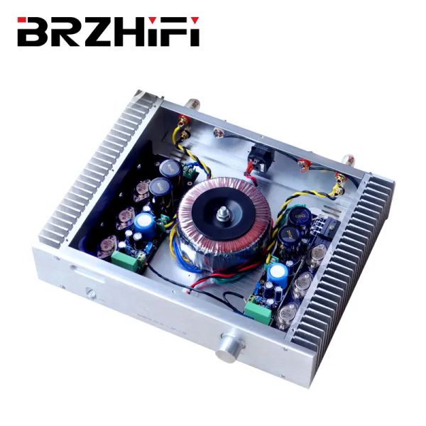 Усилитель BRZHIFI Оптовая атмосфера A6 Class A Power Audio Amplifier 25W35W*2 Рядом с стереопроводным динамиком труб